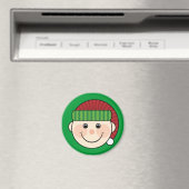 グリーンクリスマス小妖精や小人磁石 マグネット (インサイチュ (食洗機))