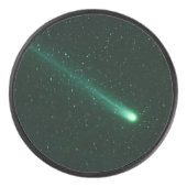 グリーンクリスマス彗星46P/Wirtanen アイスホッケーパック (正面)