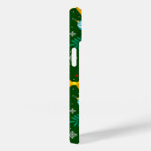 グリーンクリスマス抽象芸術パターン Case-Mate iPhoneケース (裏面 / 右)