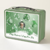 グリーンクリスマス メタルランチボックス (裏面)