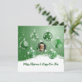 グリーンクリスマス 招待状 (スタンド正面)