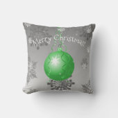 グリーンクリファンシースマスオーナメント装飾用クッション クッション (正面)