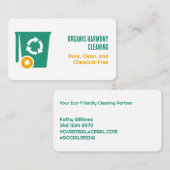 グリーンクリーニング 名刺 (正面/裏面)