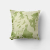 グリーンクリームコウィド クッション (正面)