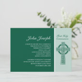 グリーンクロスファースト聖餐式招待状 招待状 (スタンド正面)