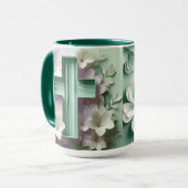 グリーンクロスフローラマグアイデザイン マグカップ (正面左)