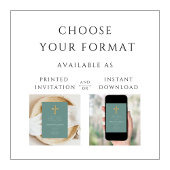 グリーンクロス宗教少年ファースト・コミュニオン 招待状