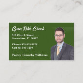 グリーンクロス牧師またはディーコン教会 名刺 (裏面)