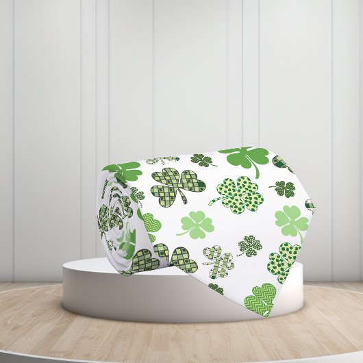 グリーンクローバーシャムロックサンパトリックの日 ネクタイ