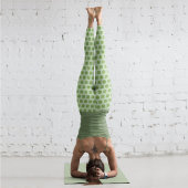 グリーンクローバーシャムロック柄かわいい レギンス