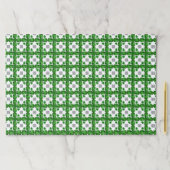 グリーンクローバーパターン ペーパーパッド (インサイチュ)