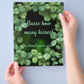 グリーンクローバーベビーシャワー チラシ (手)