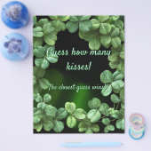 グリーンクローバーベビーシャワー チラシ (シングル)