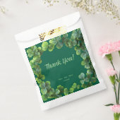 グリーンクローバーベビーシャワー フェイバーバッグ (封をした状態)