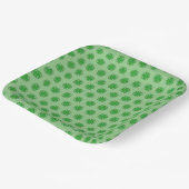 グリーンクローバーリボンバイケネス・ヨンチッチ ペーパープレート (傾斜あり)