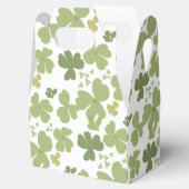 グリーンクローバーリーフセントパトリックデイガーデンパーティー フェイバーボックス (オープン)