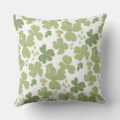 グリーンクローバーリーフセントパトリックデイガーデン アウトドアクッション (裏面)