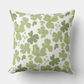 グリーンクローバーリーフセントパトリックデイガーデン アウトドアクッション (正面)