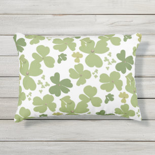 グリーンクローバーリーフセントパトリックデイガーデン アウトドアクッション