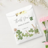 グリーンクローバーリーフSt patricks dayサンキュー フェイバーバッグ (封をした状態)