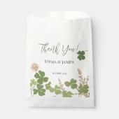 グリーンクローバーリーフSt patricks dayサンキュー フェイバーバッグ (正面)