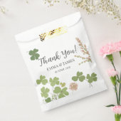 グリーンクローバーリーフSt patricks dayサンキュー フェイバーバッグ (封をした状態)