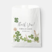 グリーンクローバーリーフSt patricks dayサンキュー フェイバーバッグ (正面)