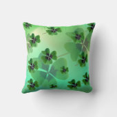 グリーンクローバー クッション (裏面)