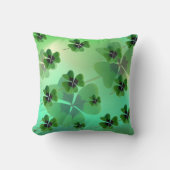 グリーンクローバー クッション (正面)