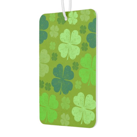 グリーンクローバー、ラッキークローバー、サンパトリックの日 カーエアーフレッシュナー (左)