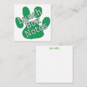 グリーンクーガーポーランチノート エンクロージャーカード (正面/裏面)