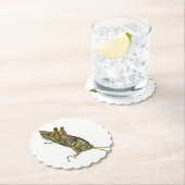 グリーングラスッパー紙コースター ペーパーコースター (インサイチュ)