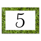 グリーングラステーブル番号 テーブルナンバー (裏面)