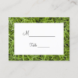 グリーングラスバックヤー結婚ズ座席表 プレイスカード