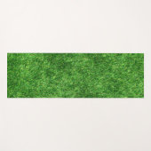 グリーングラスフィールドフィットネスモダン自然テンプレート ヨガマット (正面(横))
