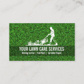 グリーングラスヤードローン気にモーニング造園 名刺 (正面)