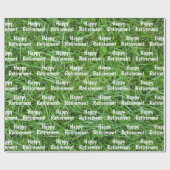 グリーングラスリタイア ラッピングペーパー (フラット)