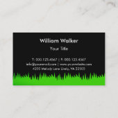 グリーングラスローン気に&造園モーア 名刺 (裏面)