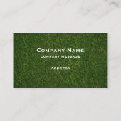 グリーングラス名刺 名刺 (裏面)