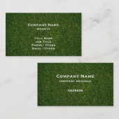 グリーングラス名刺 名刺 (正面/裏面)