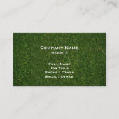 グリーングラス名刺 名刺 (正面)