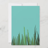 グリーングラス植物学結婚院 招待状 (裏面)