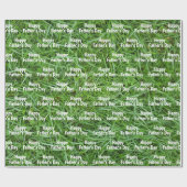 グリーングラス父の日 ラッピングペーパー (フラット)