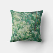 グリーングラス花葉咲草自然 クッション (裏面)