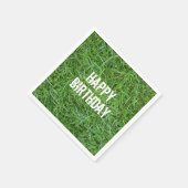 グリーングラス誕生日 スタンダードカクテルナプキン (角)