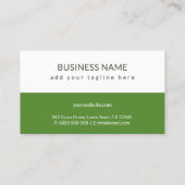 グリーングラス造園気に芝生アイコン契約者 名刺 (裏面)