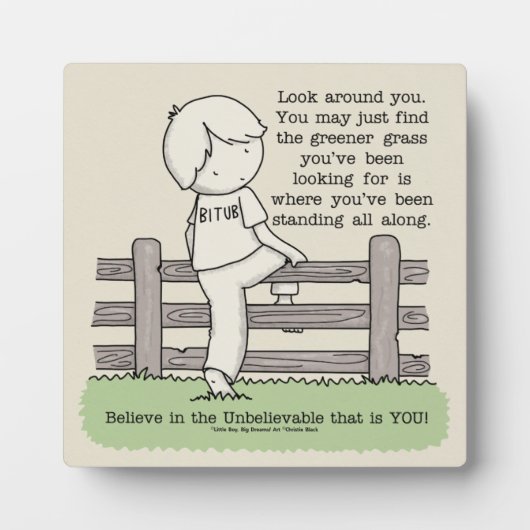 グリーングラス フォトプラーク (正面)