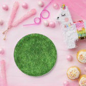 グリーングラス ペーパープレート (パーティー)