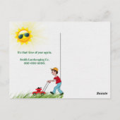 グリーングラス ポストカード (裏面)