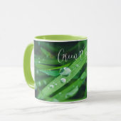 グリーングラス マグカップ (正面左)